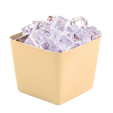 Hapco-Elmar R2500BGE-Essential 1.5 Qt. Square Ice Bucket, Beige, PK 36 R2500BGE